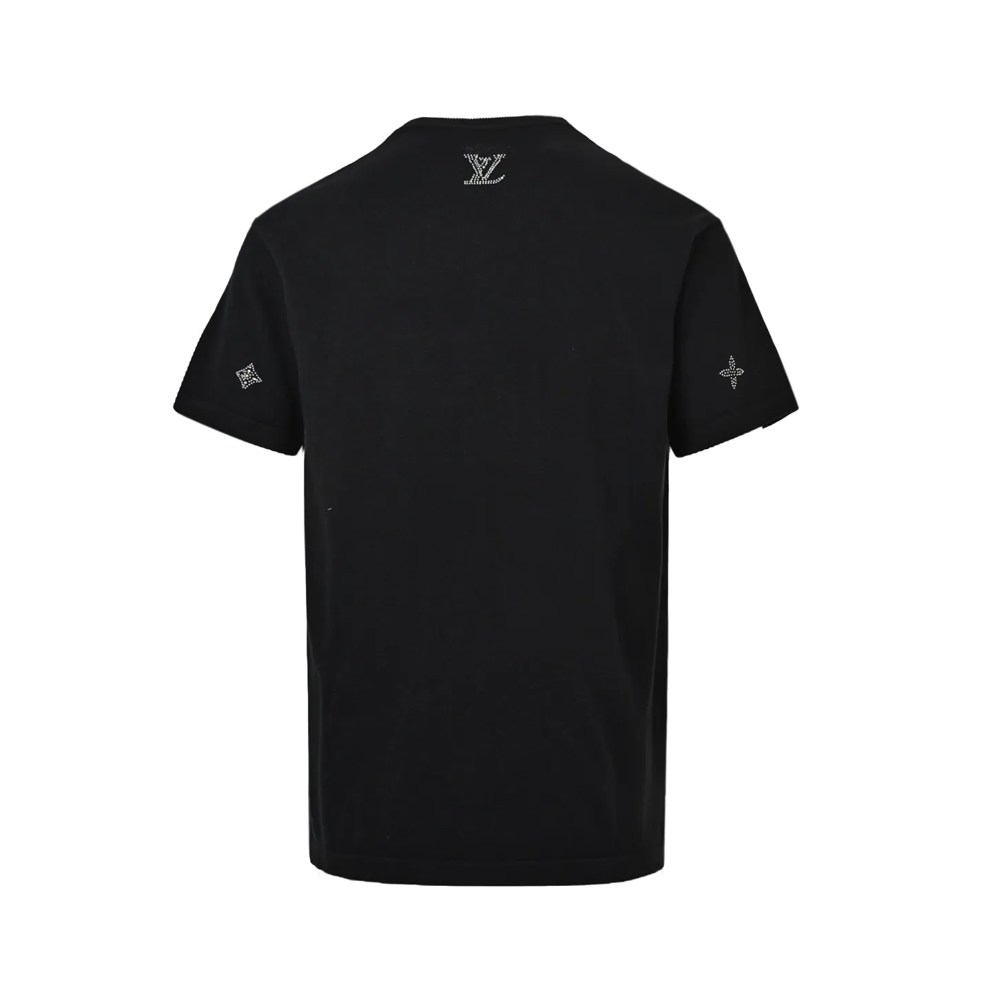 Louis Vuitton/Louis Vuitton 26ss presbyopia hot diamond knitted short sleeves